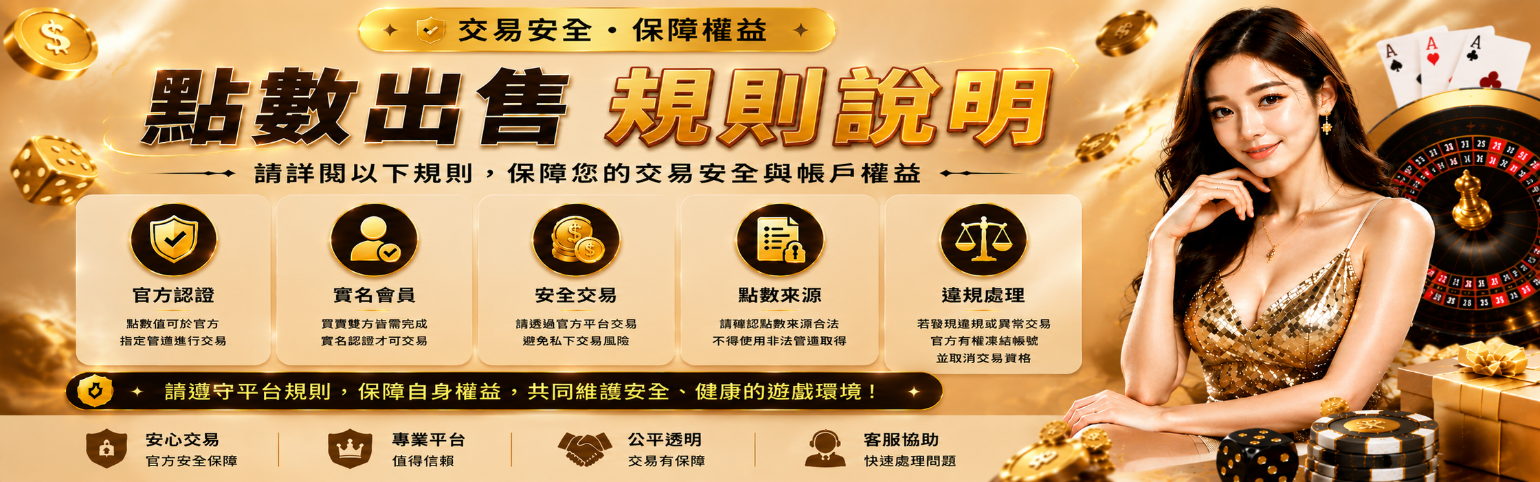 點數出售規則說明